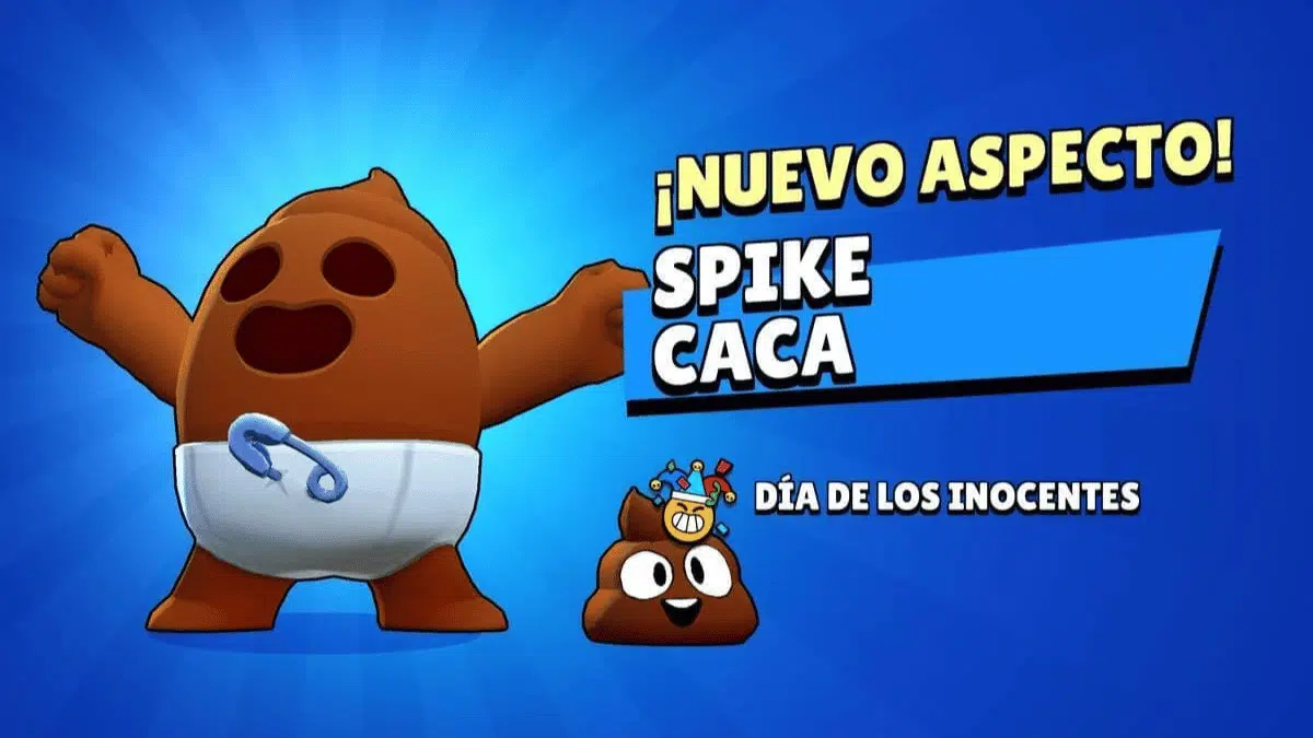 La Revelación Más Inesperada en Brawl Stars Skin Spike "Caca"